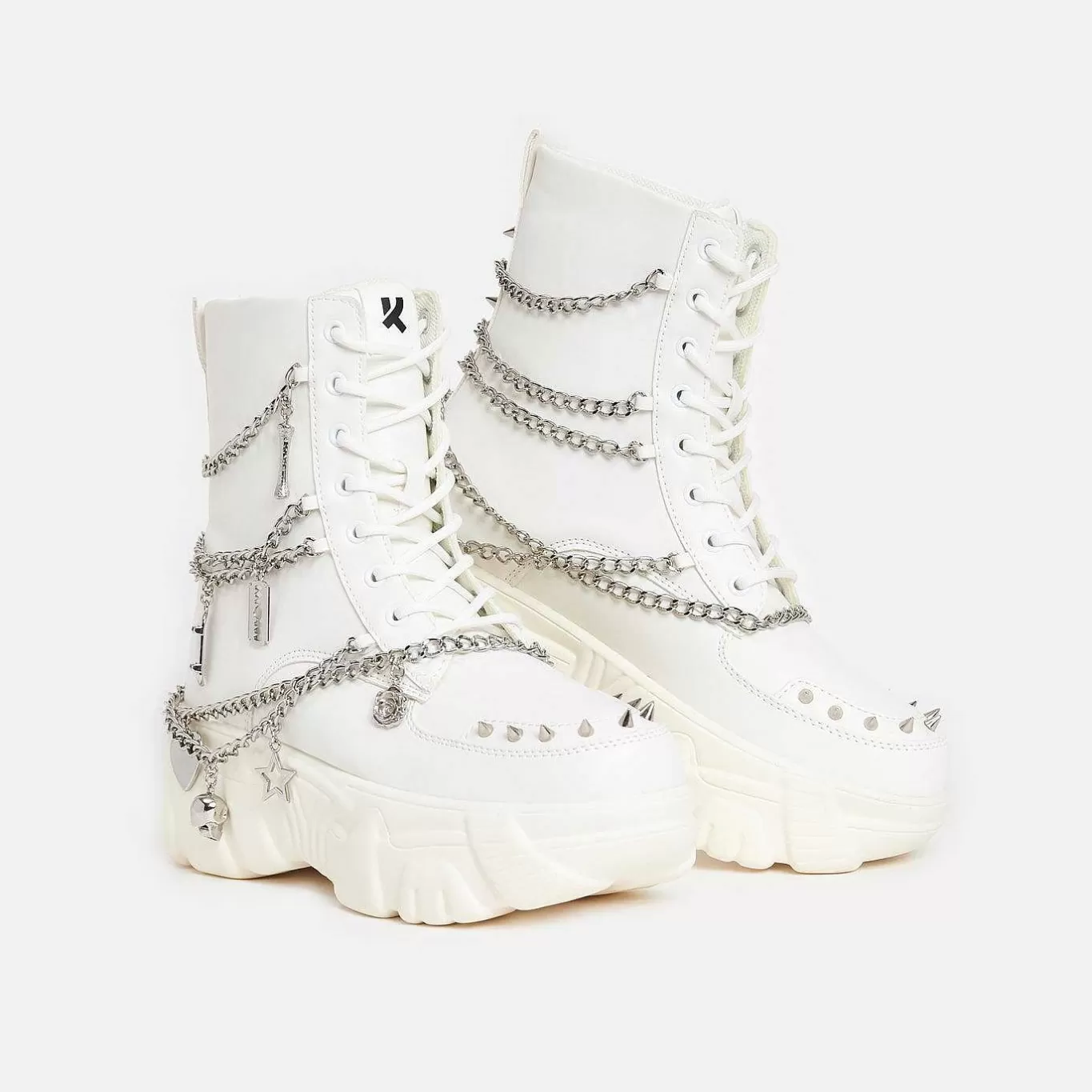 Women'S KOI footwear Boned Catch White Mystic Charm Boots