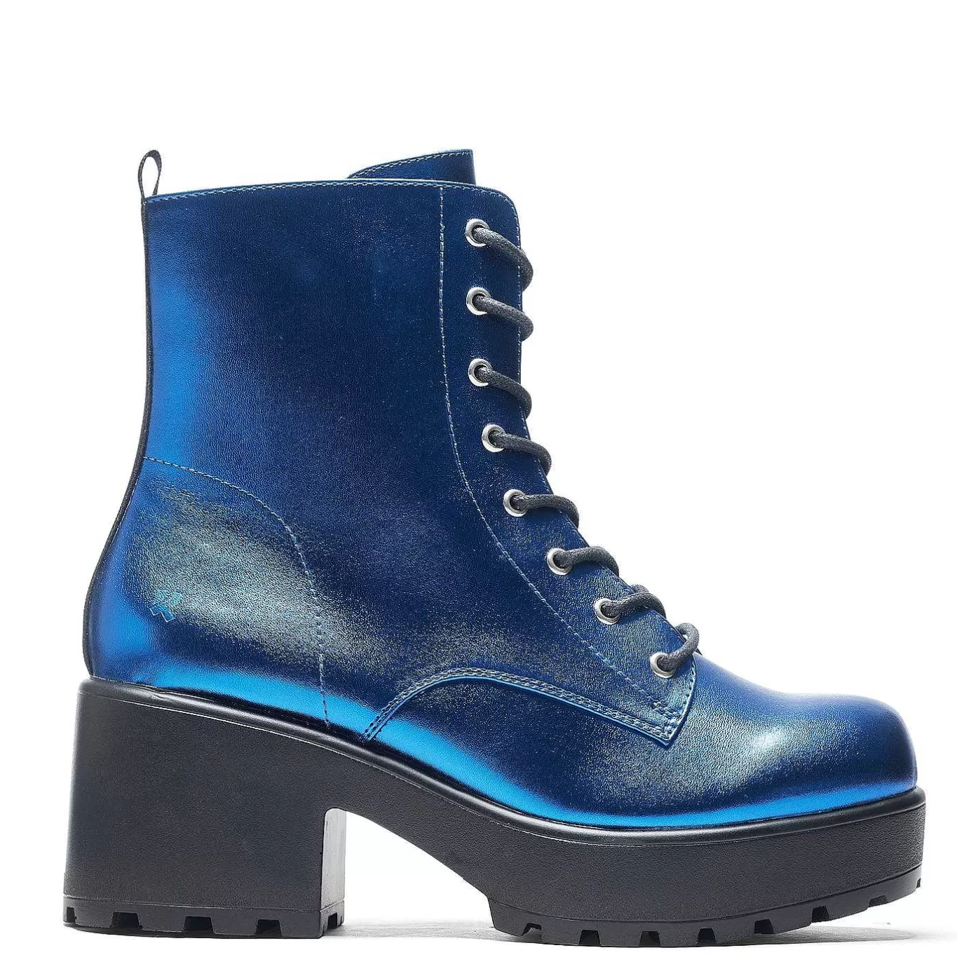 Women'S KOI footwear Cobalt Haze Military Platform Boots | Women'S Boots |