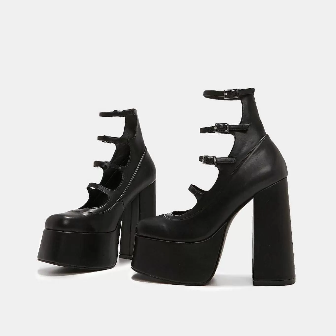 Women'S KOI footwear Gurren Strappy Platform Heels