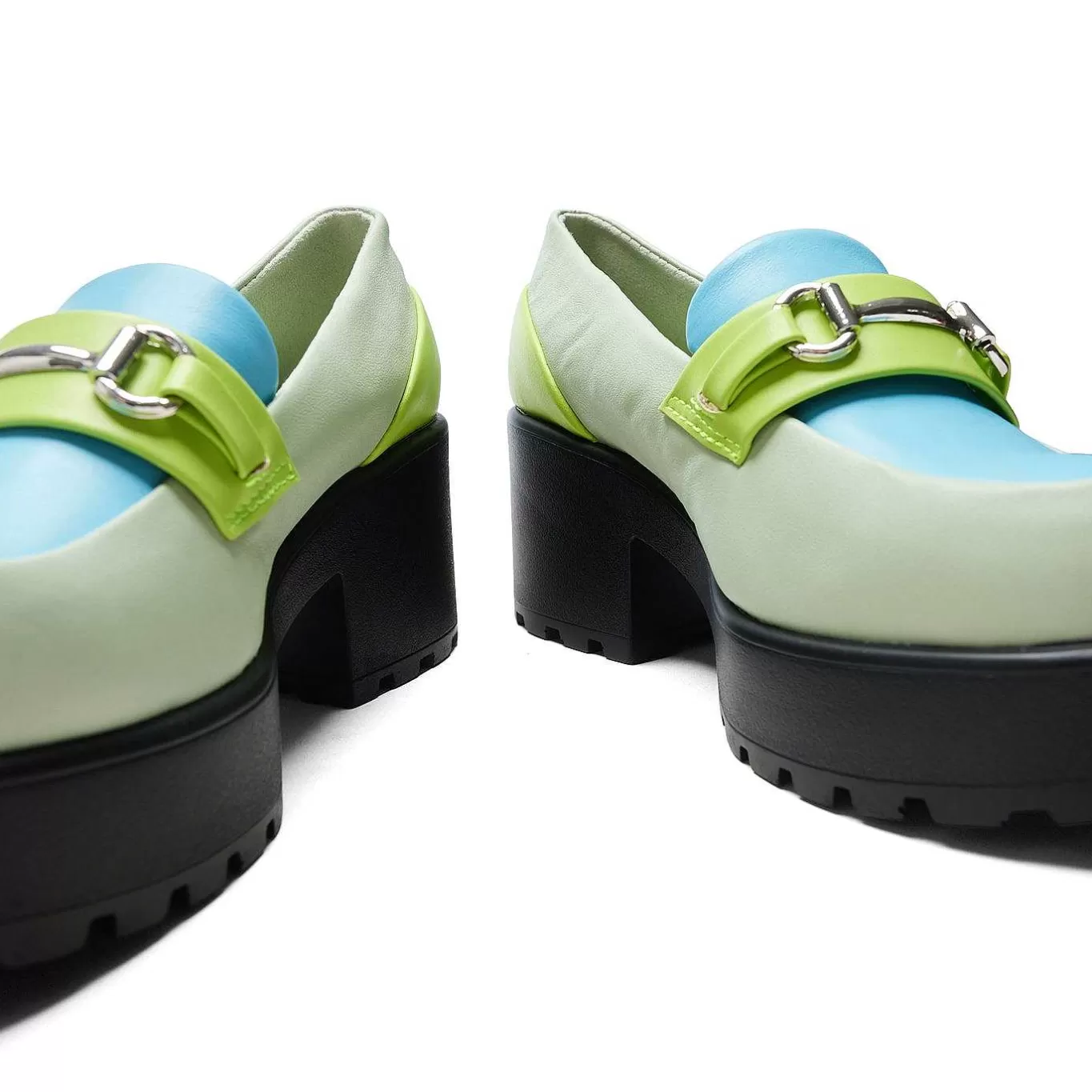 Women'S KOI footwear High Class Chunky Shoes - Mint Pastel