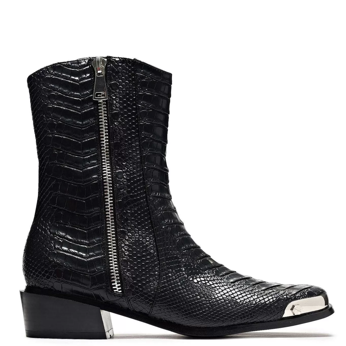 Men'S KOI footwear Higher Outlaws Men'S Coal Snake Cowboy Boots