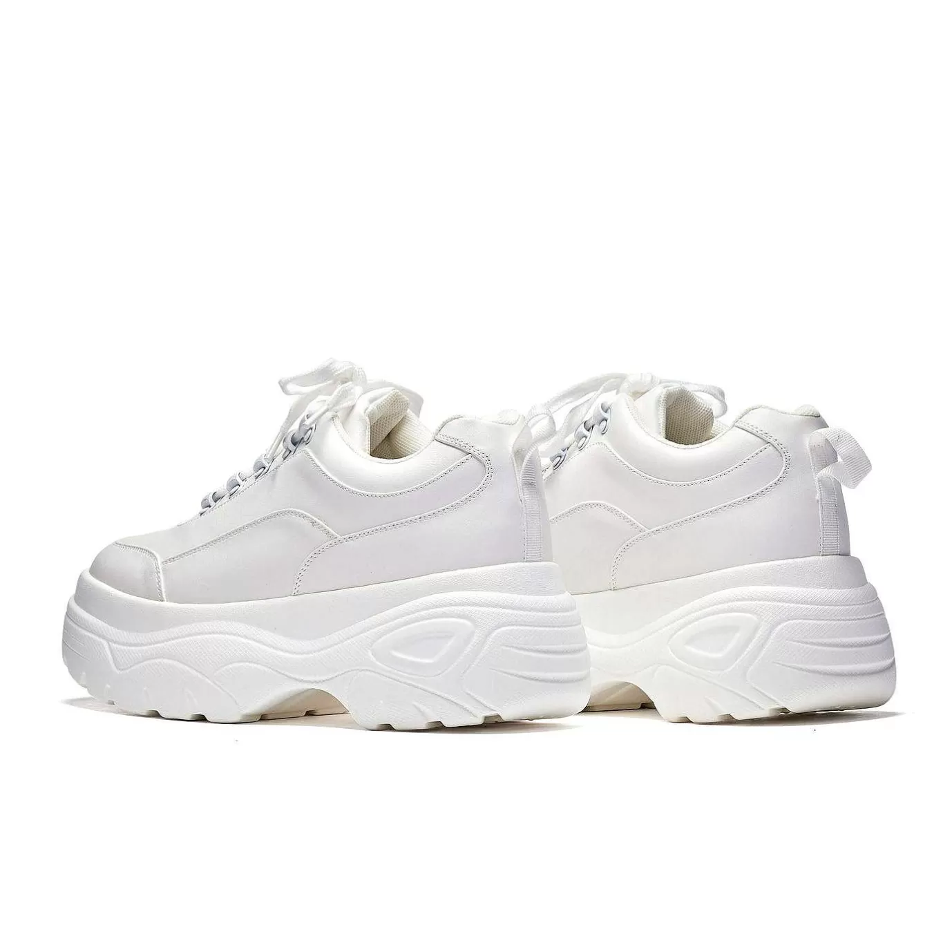 Women'S KOI footwear Jennie Striker White Chunky Bubble Trainers