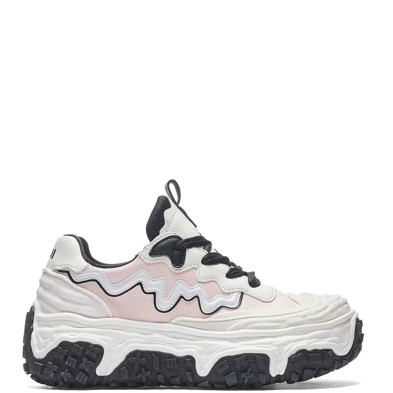 Women'S KOI footwear Layer Cake Chunky Trainers - White