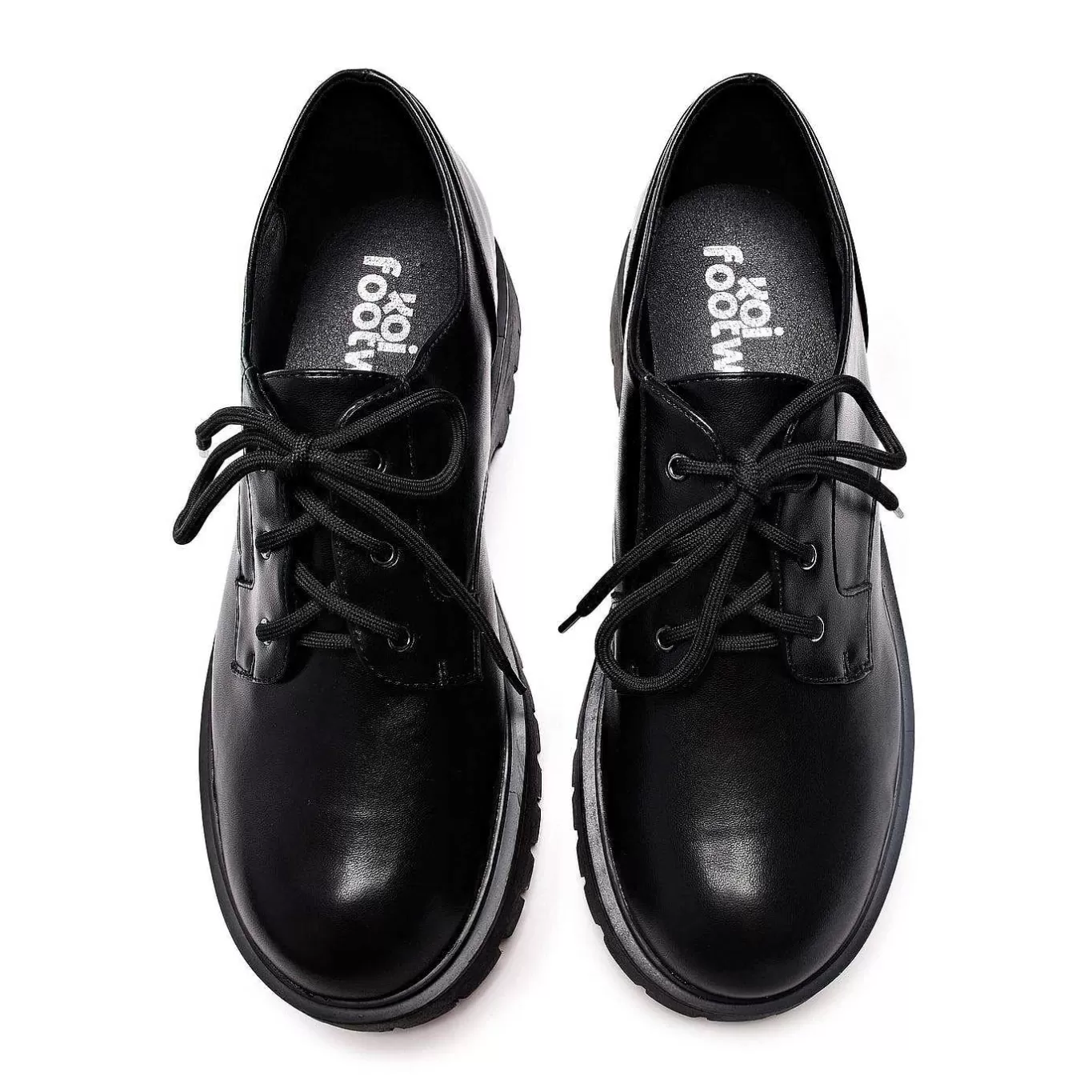 Men'S KOI footwear Pinemoon Men'S Black Lace Up Shoes