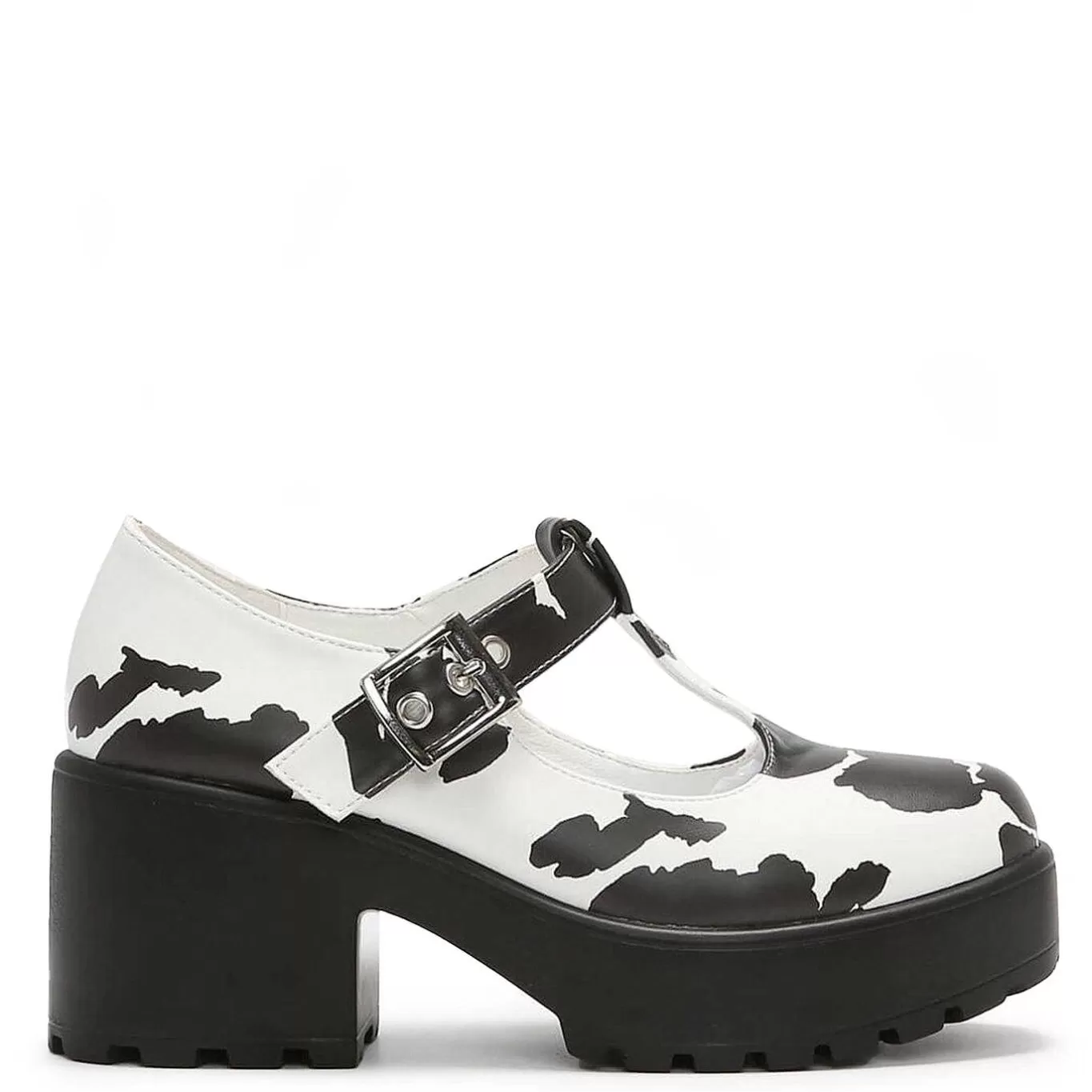 Women'S KOI footwear Sai Cow Print Mary Jane Shoes 'Nettie Edition'