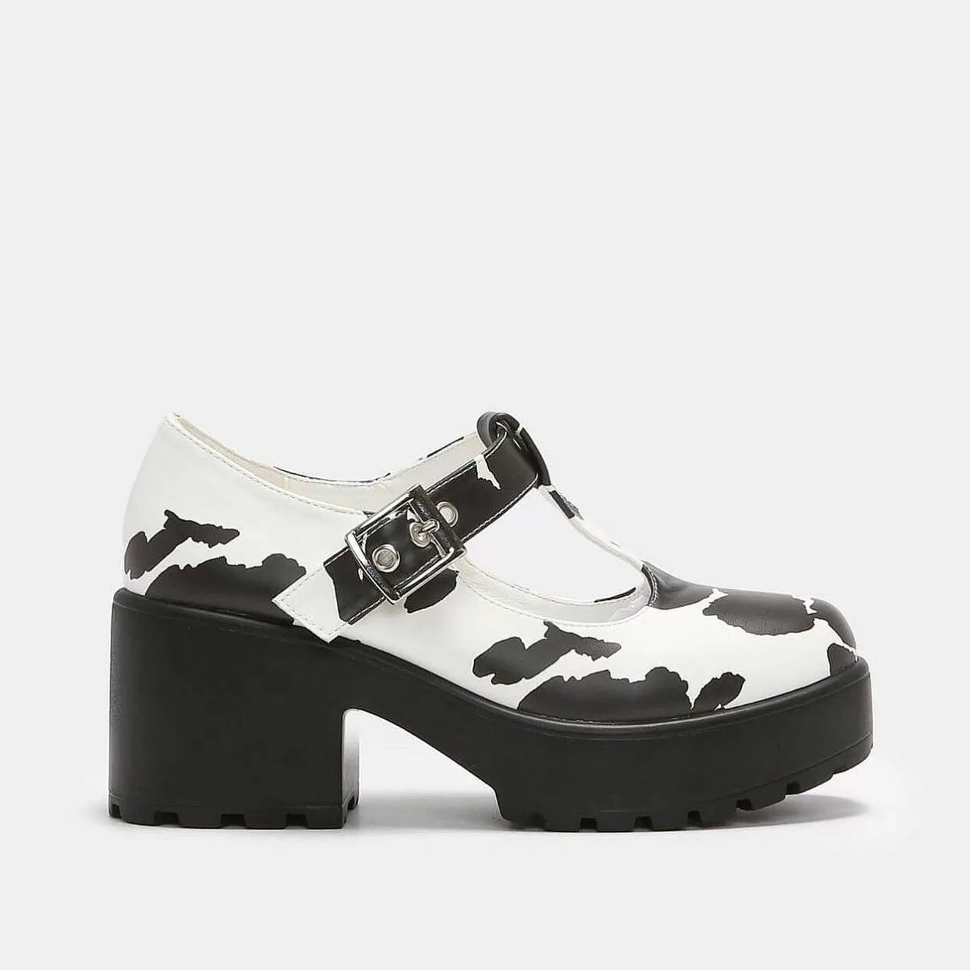 Women'S KOI footwear Sai Cow Print Mary Jane Shoes 'Nettie Edition'