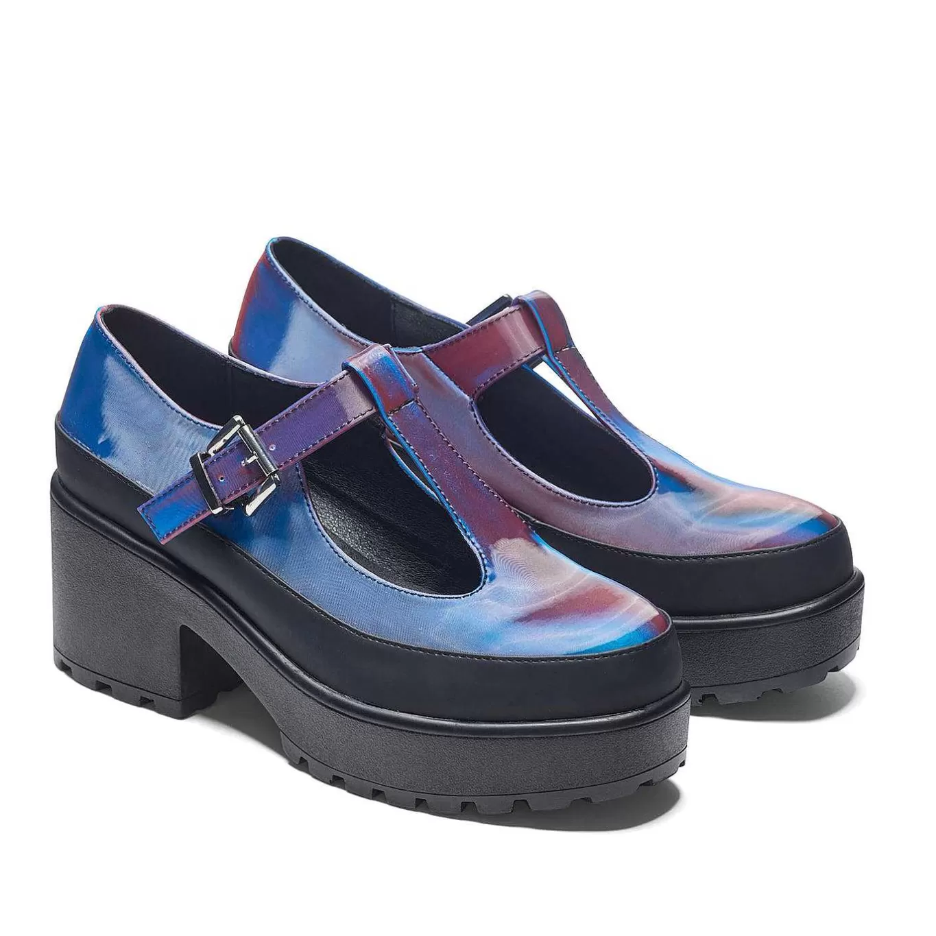 Women'S KOI footwear Sai Iridescent Mary Jane Shoes ' Soap Bubbles Edition'