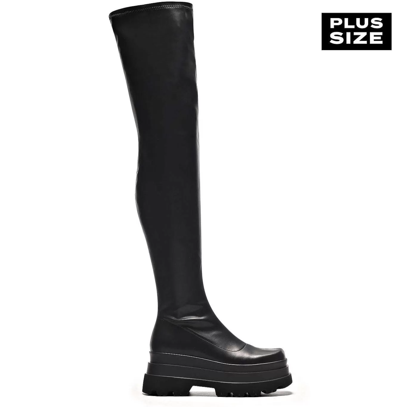 Women'S KOI footwear The Elevation Plus Size Thigh High Boots