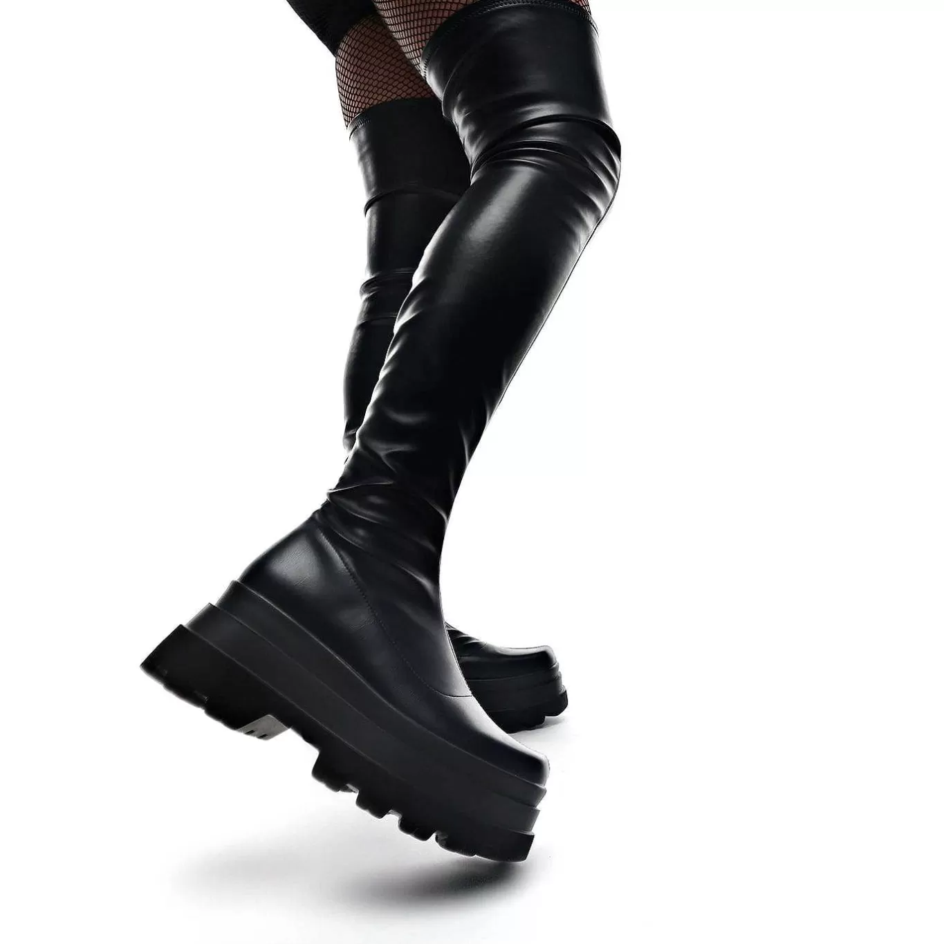 Women'S KOI footwear The Elevation Plus Size Thigh High Boots