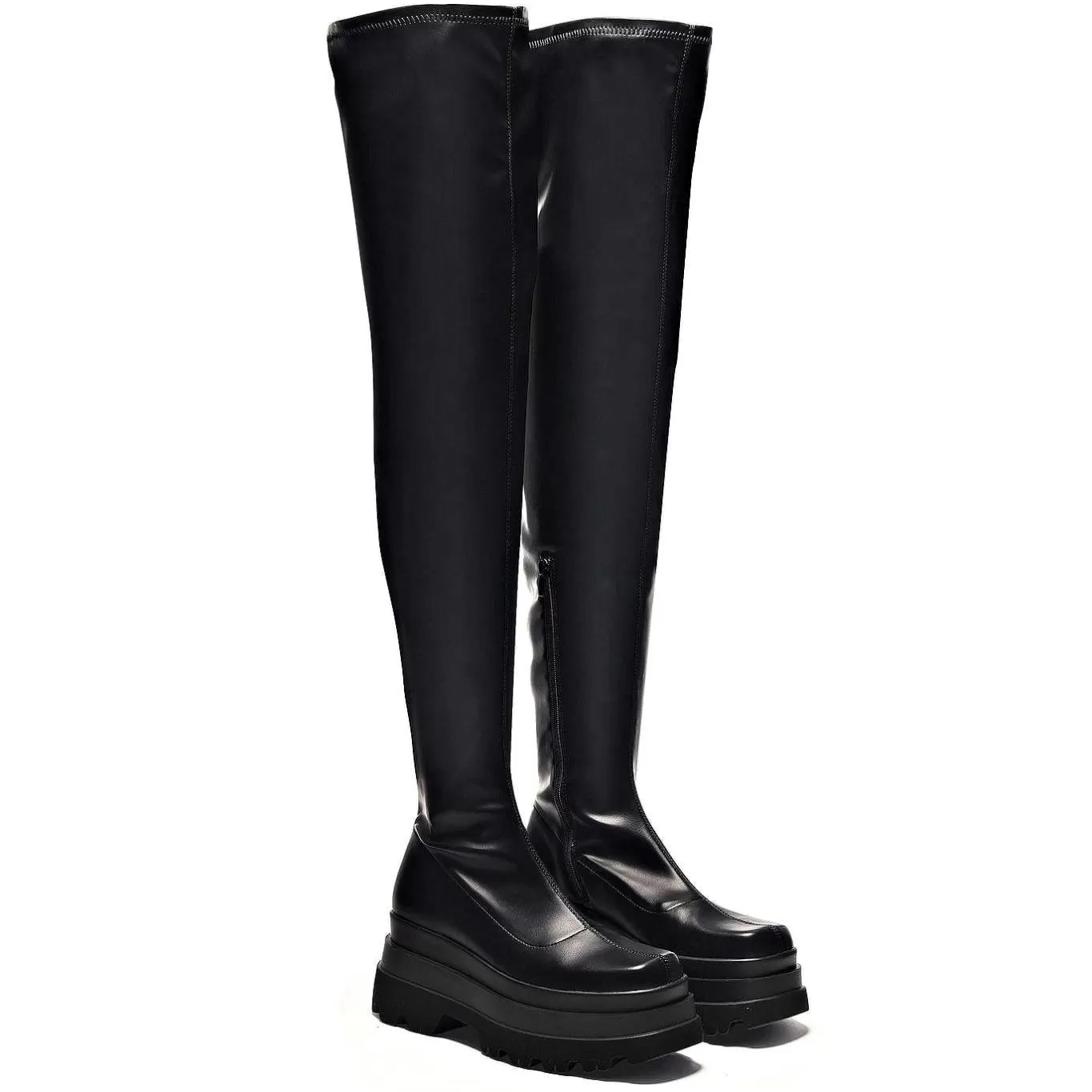 Women'S KOI footwear The Elevation Plus Size Thigh High Boots