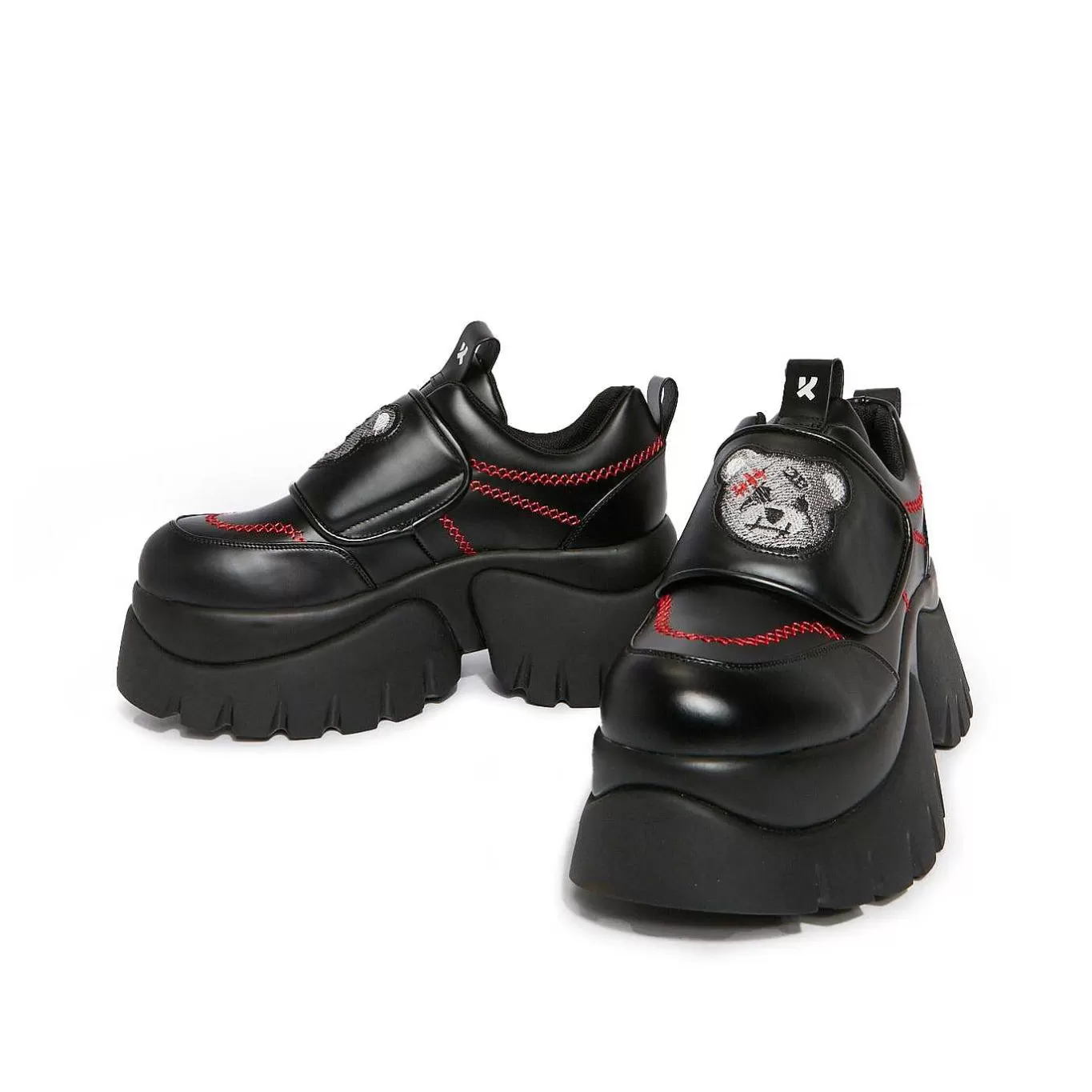 Women'S KOI footwear The Terror Of Monakuma Black Vilun Platform Trainers