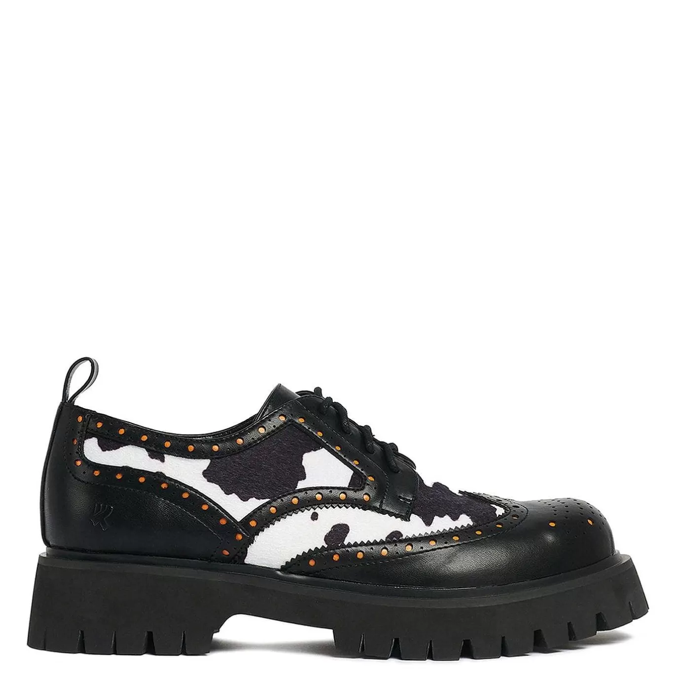 Men'S KOI footwear Tibia Cow Print Men'S Derby Shoes