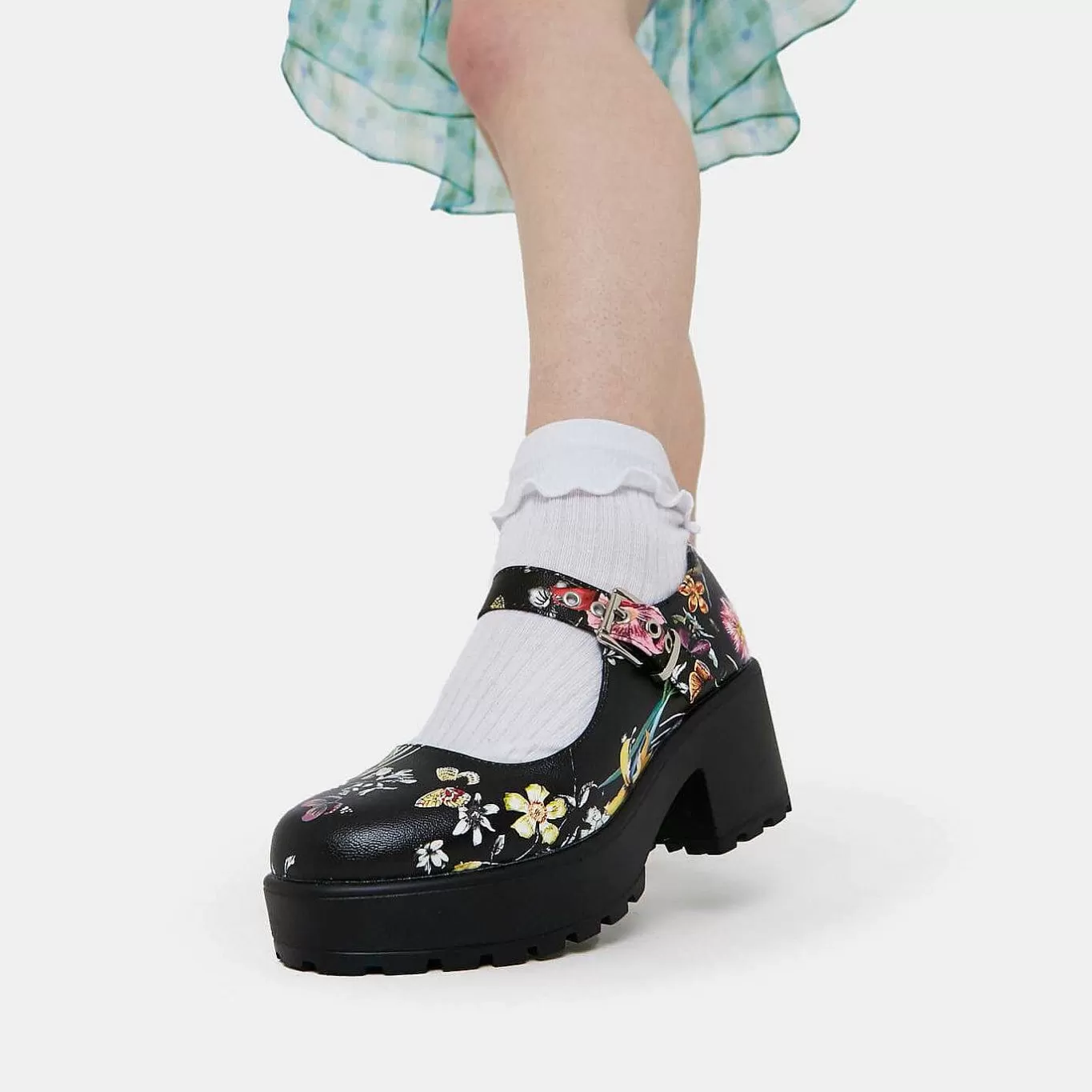 Women'S KOI footwear Tira Mary Jane Shoes 'Floral Edition'