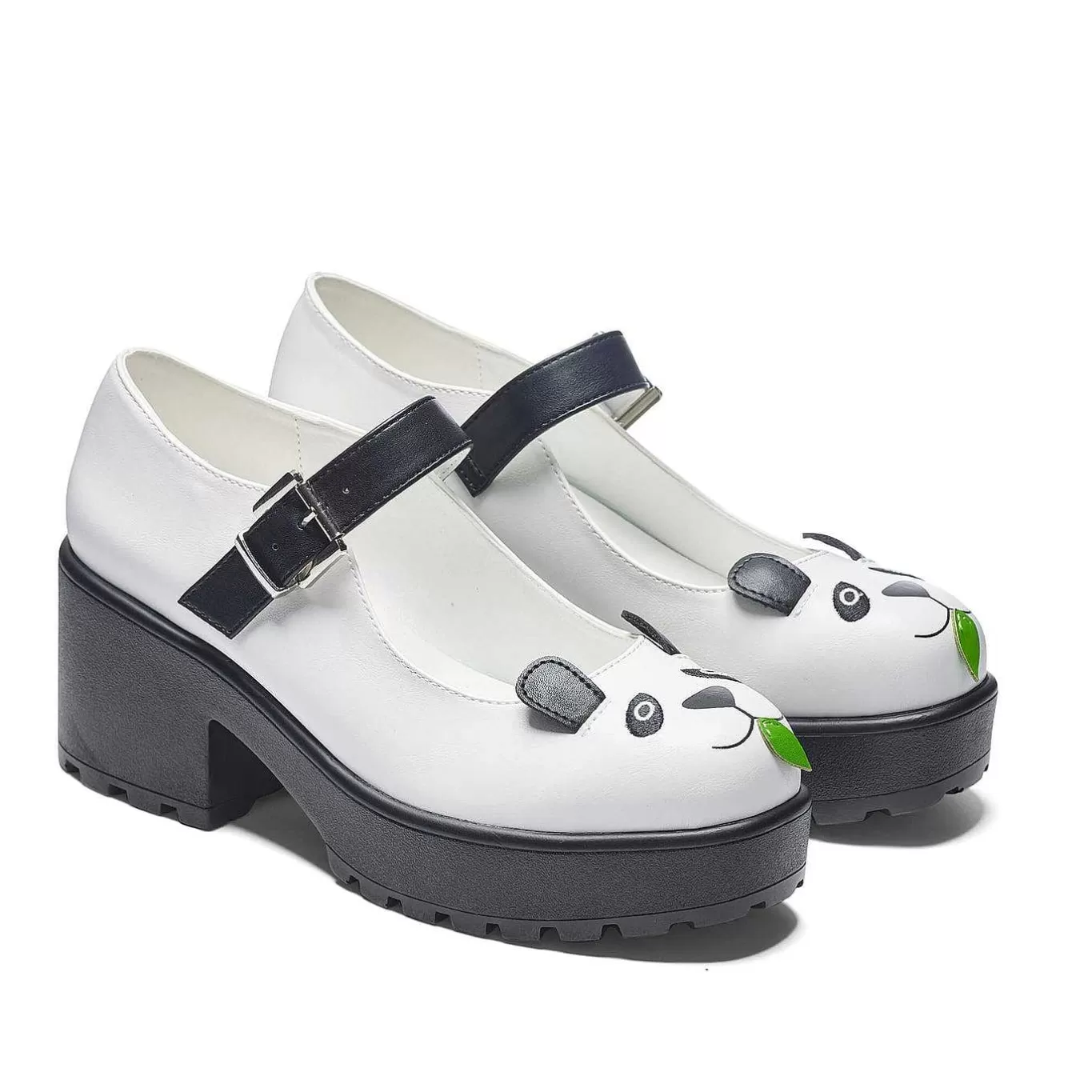 Women'S KOI footwear Tira Mary Jane Shoes 'Pondering Panda Edition'