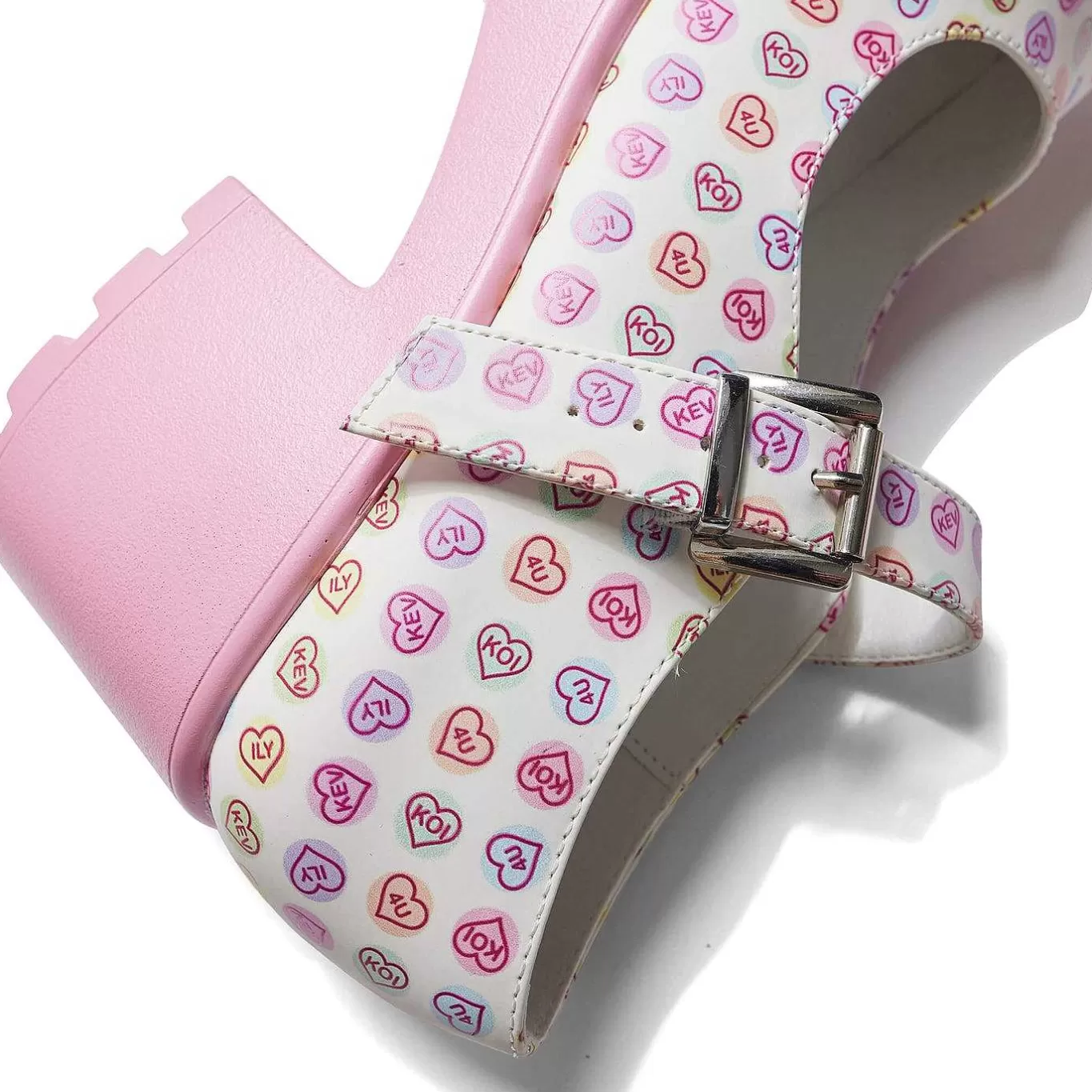 Women'S KOI footwear Tira Mary Janes 'Koi Love Hearts Edition'