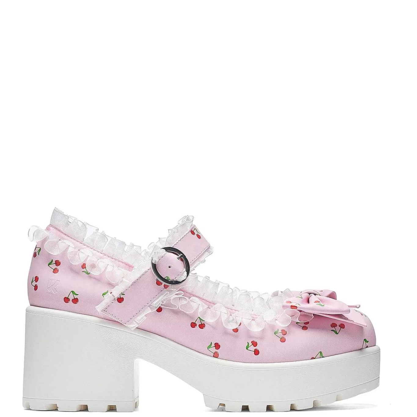 Women'S KOI footwear Tira Mary Janes Shoes 'Pink Cherry Bakewell Edition'